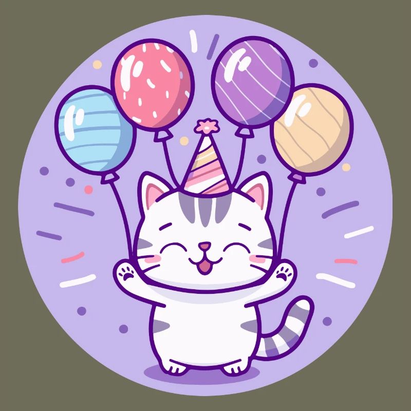 Chat Anniversaire Bébé