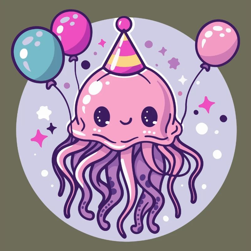 Méduse Anniversaire Bébé