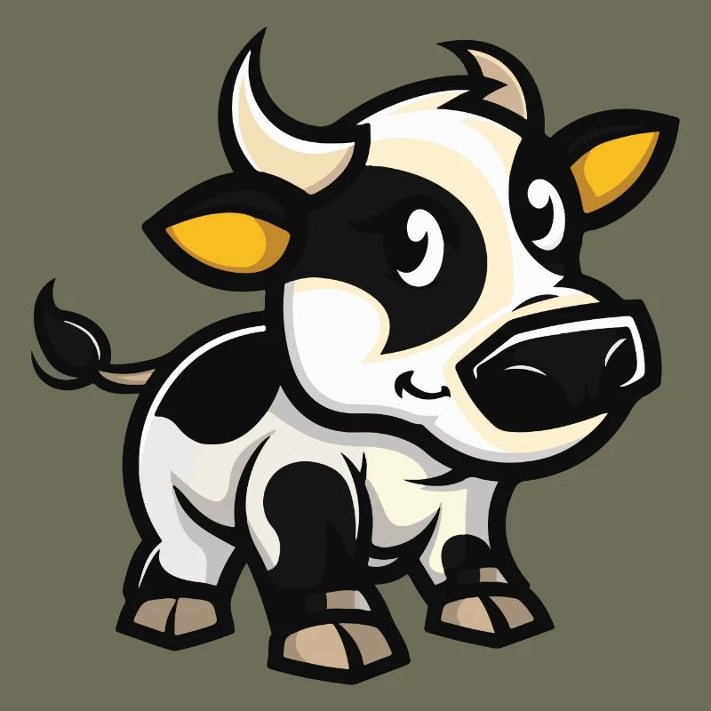 Bande dessinée de vache