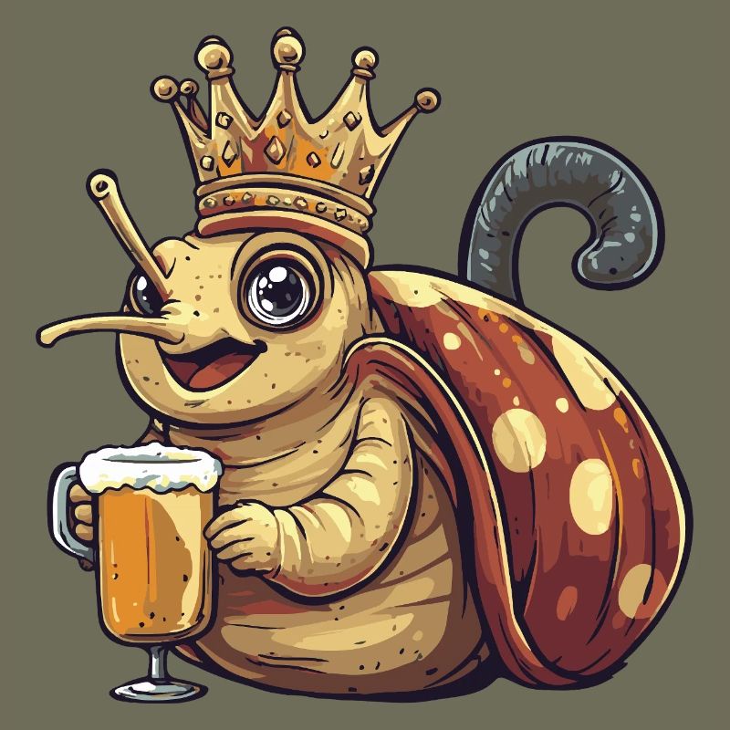 Snail Beer Funny