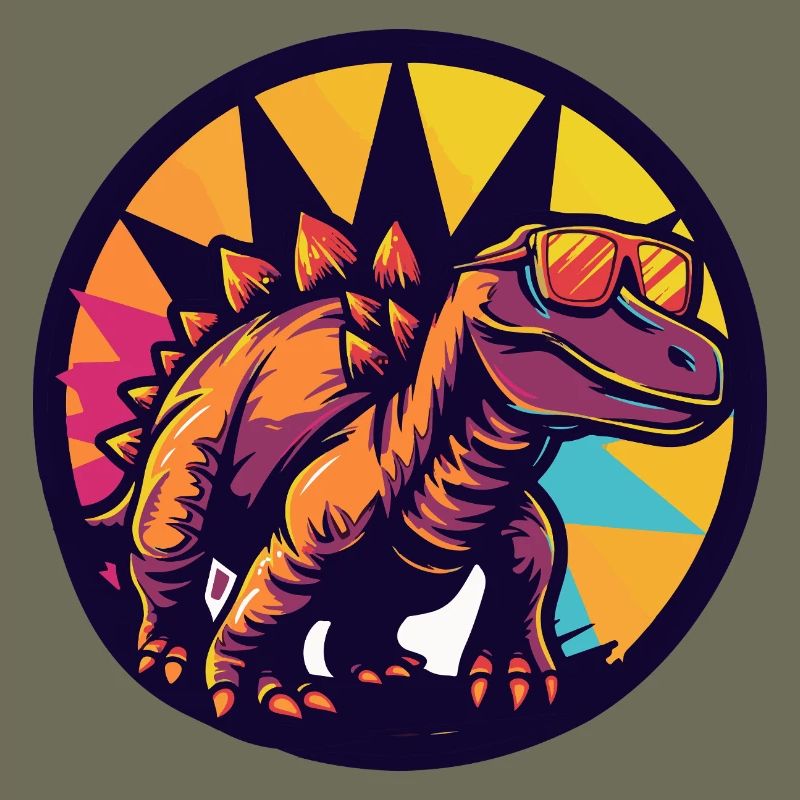 Dinosaur Stegosaurus Comic