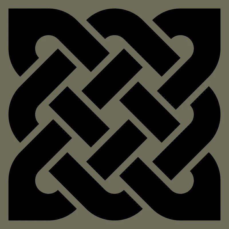 Celtic Square Knot - solid