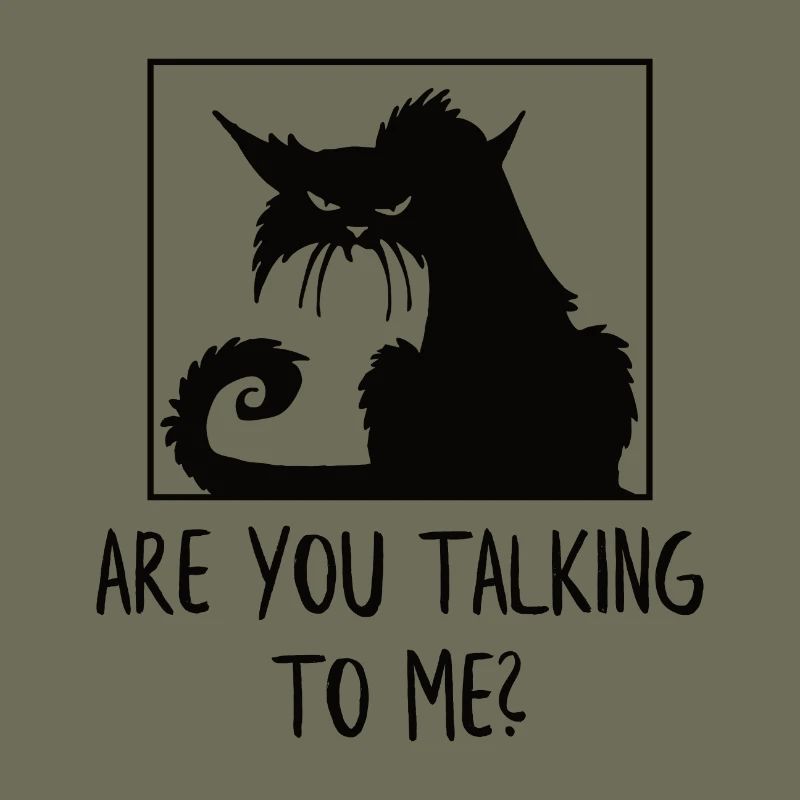 Angry cat