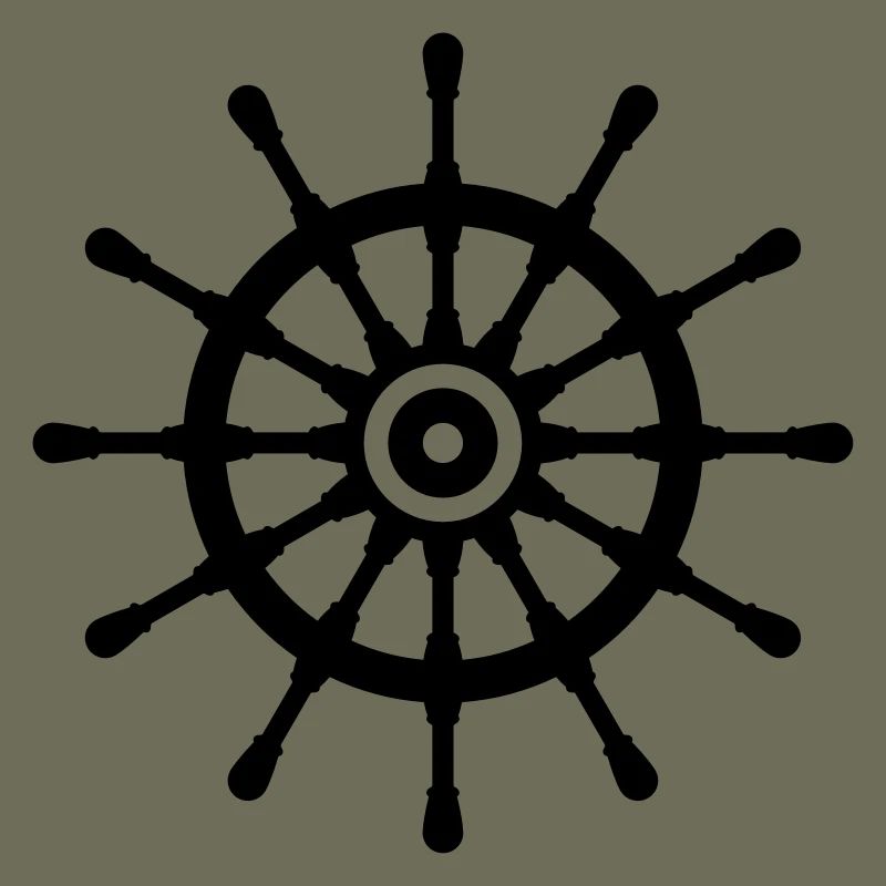 Ship Steering Wheel