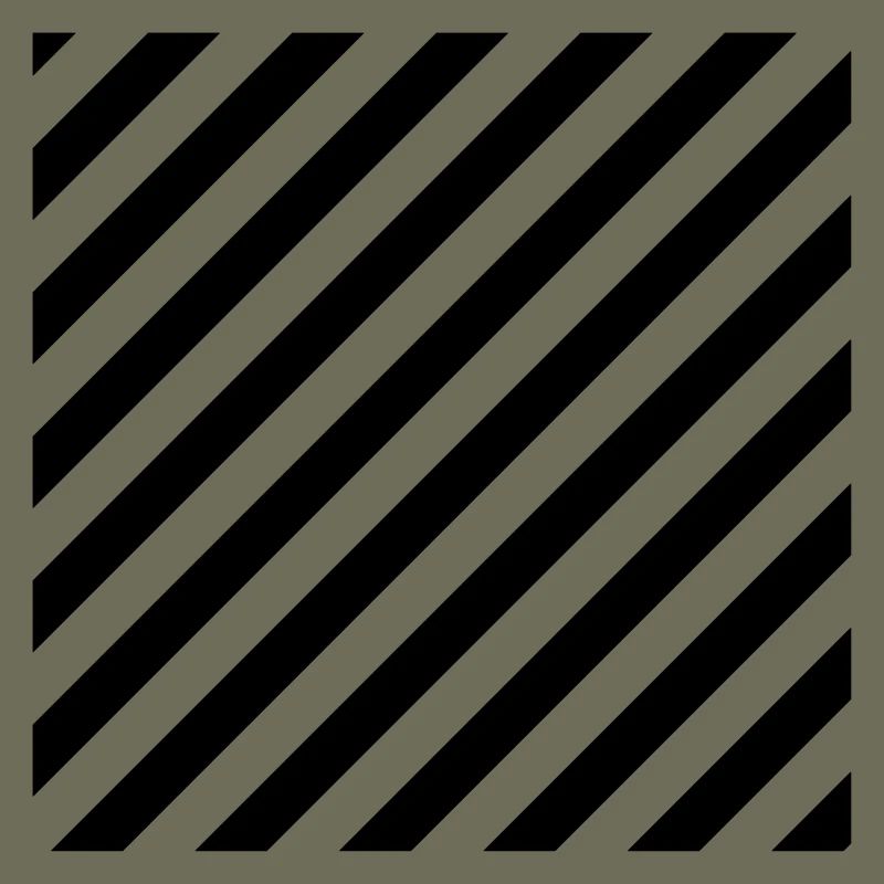 Quadrat gestreift