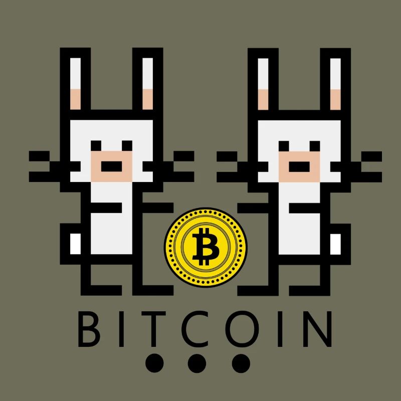 white rabbits collect bitcoin