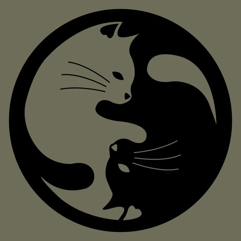 Ying Yang Cats