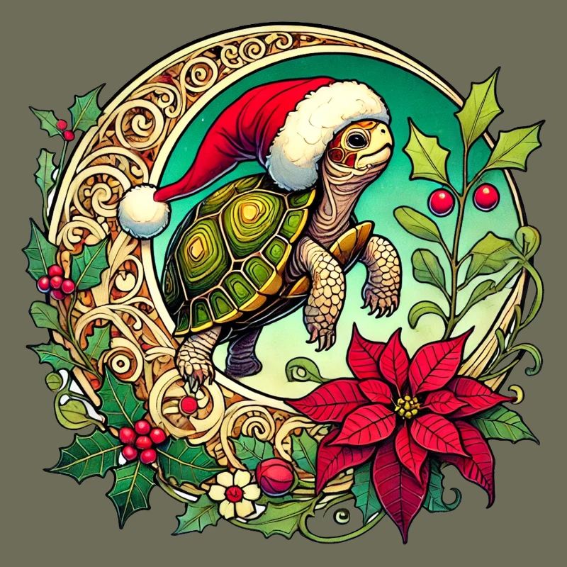 Tortue de Noël