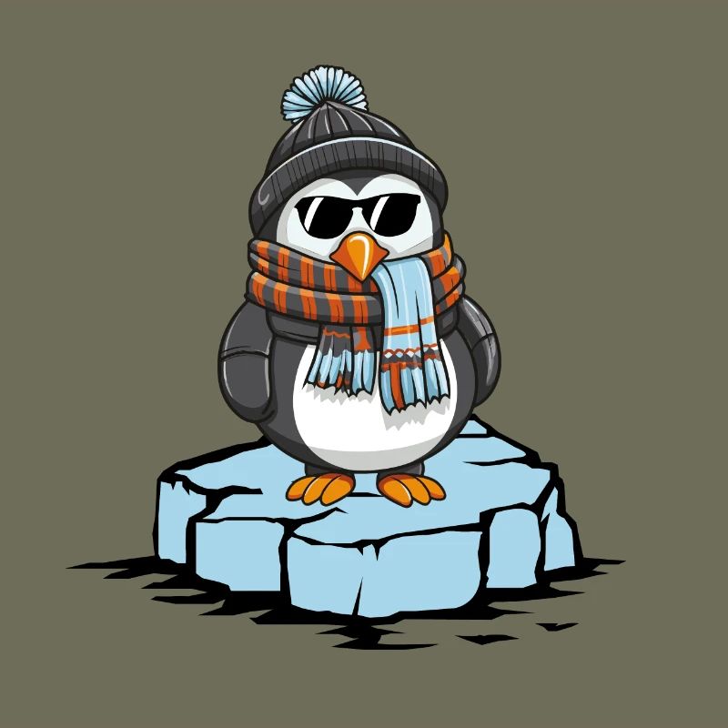 Penguin Comic Winter