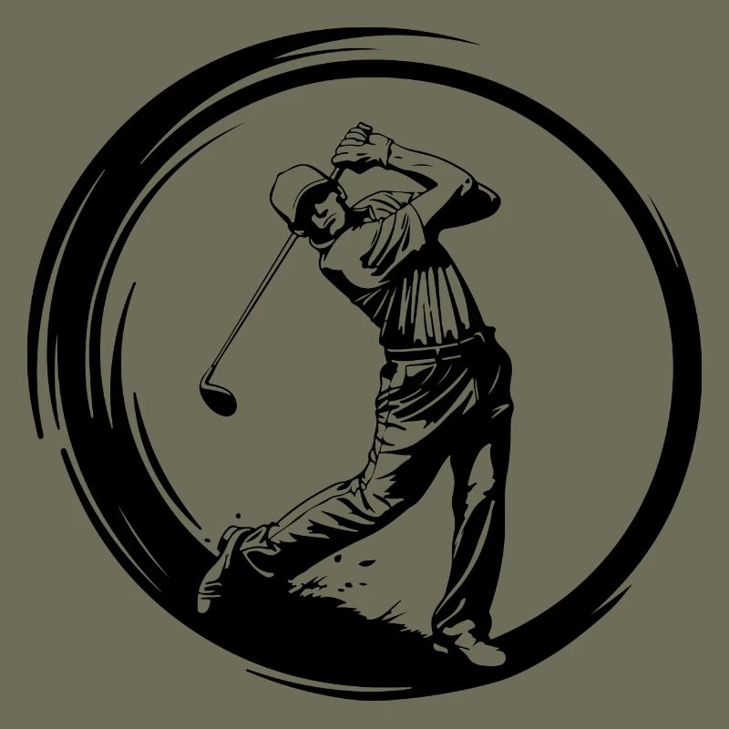 Golfer Silhouette