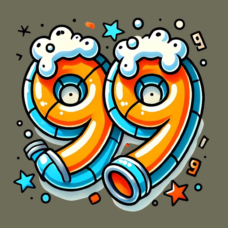99 Problèmes Graffiti Conception de la bière