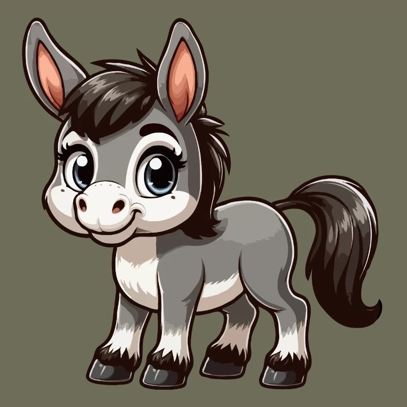 Donkey child
