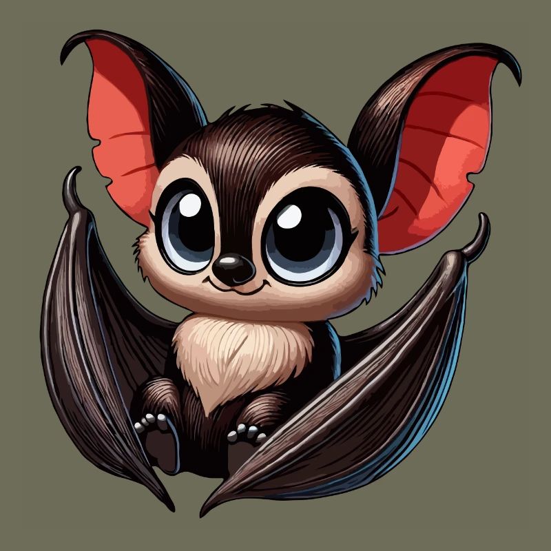 Fledermaus jung