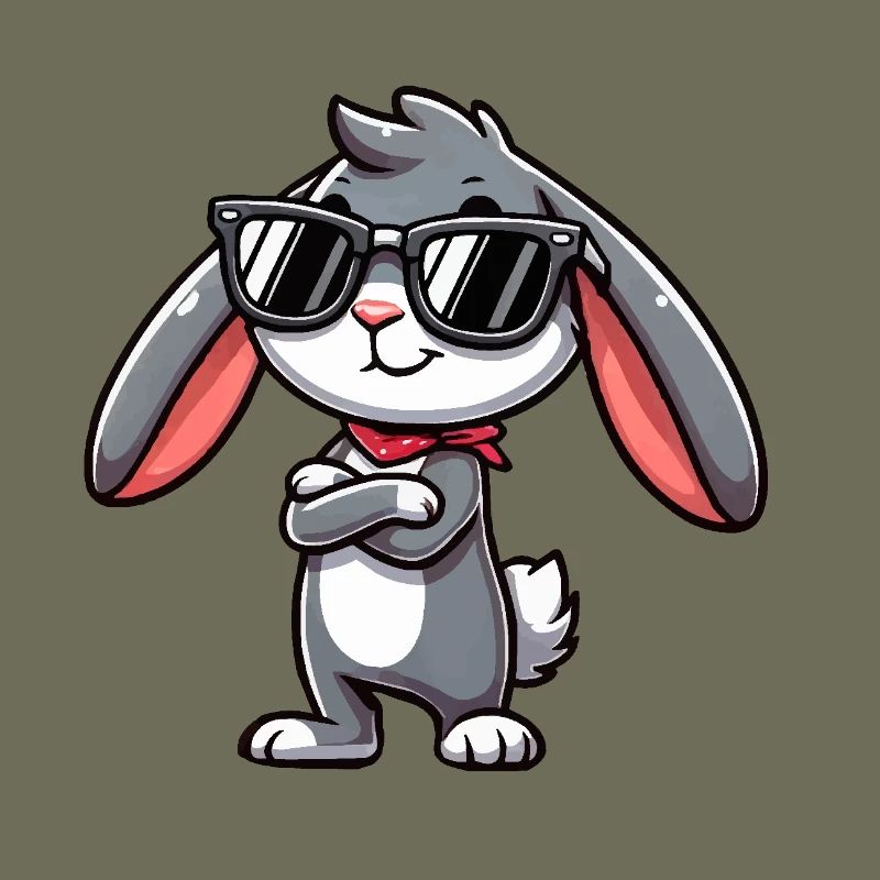 Bunny Comic Sunglasses