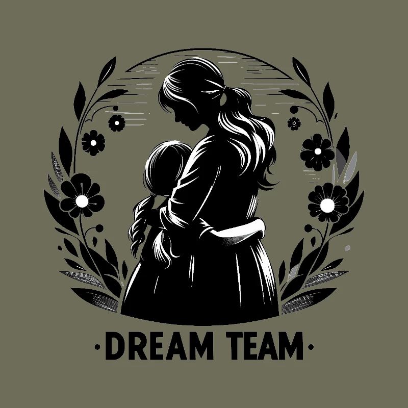 Mutter und Tochter Traumteam Team Geschenk