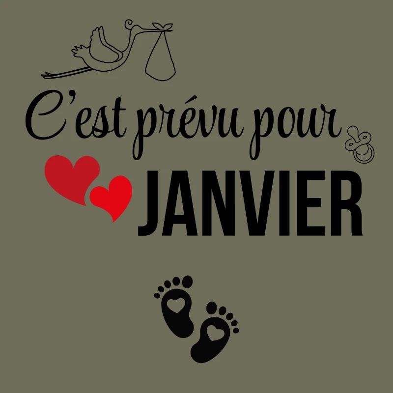 C’est prévu pour janvier - annonce de grossesse