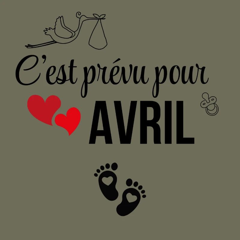C’est prévu pour avril - annonce de grossesse