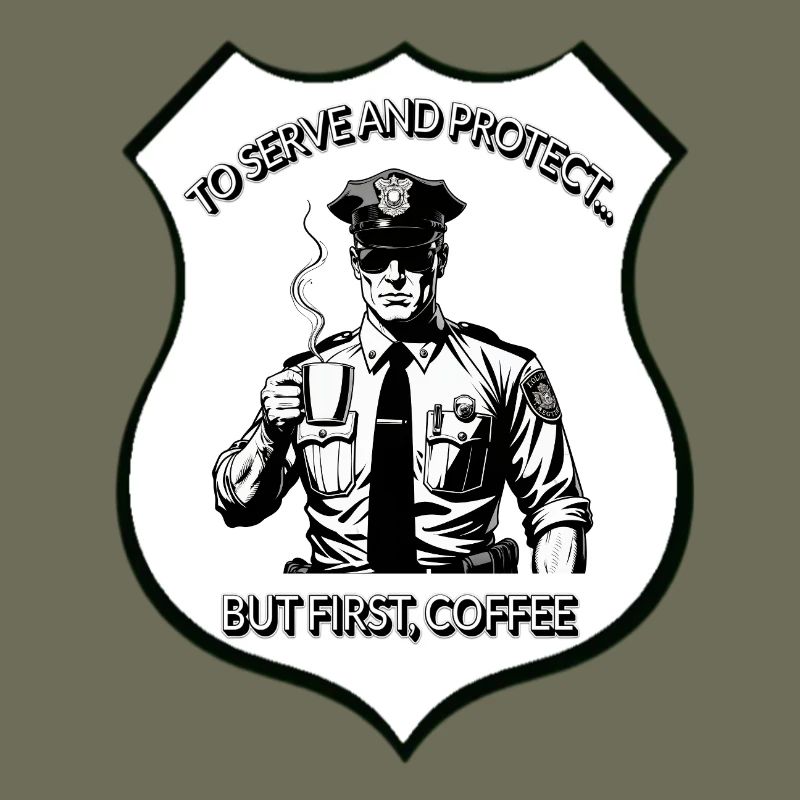 Kaffee serviert