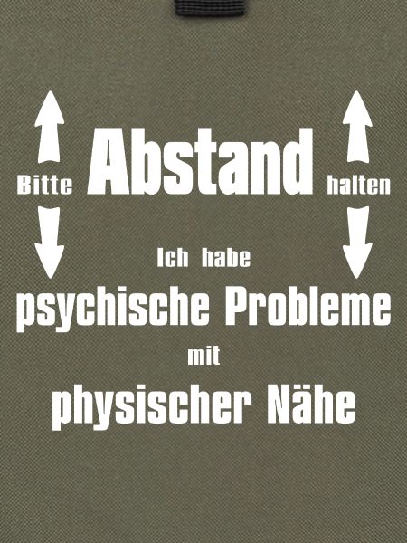 Bitte Abstand halten