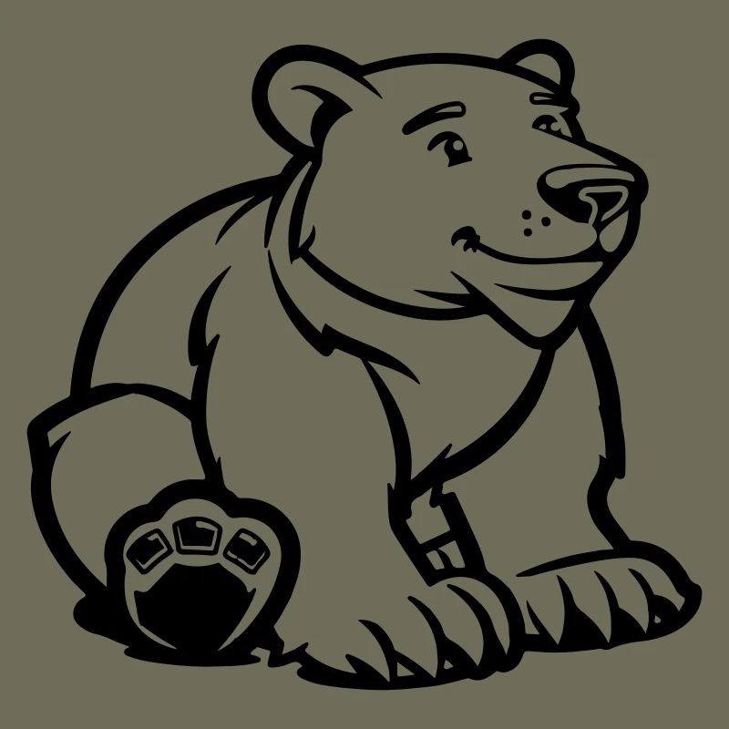 eisbär comic bär