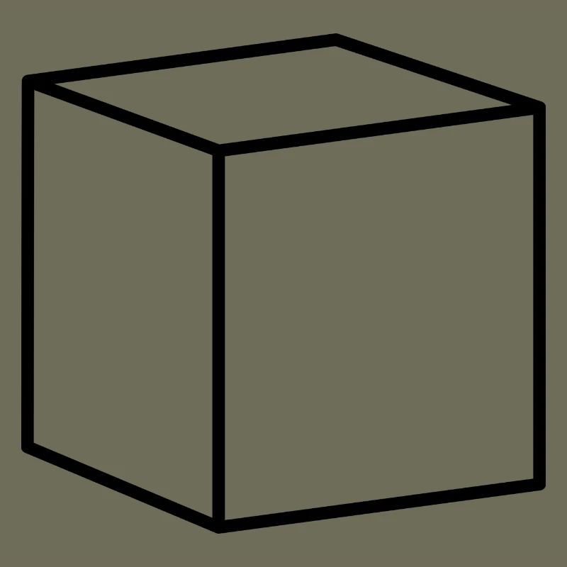 Schwarzer Würfel