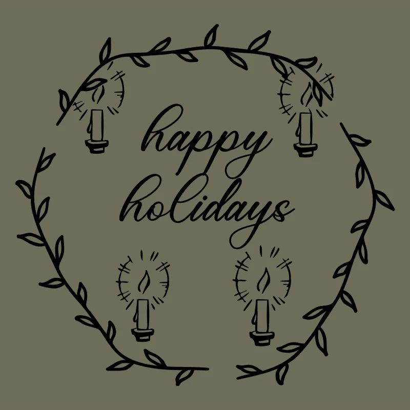 advent advetskranz happy holidays