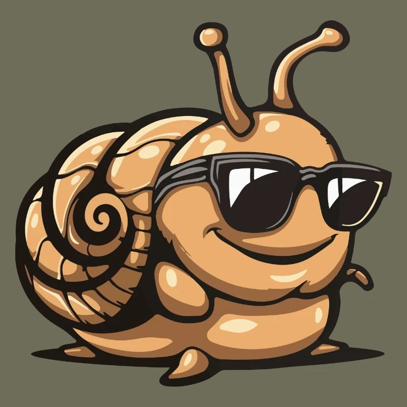 Schnecke Comic Cool
