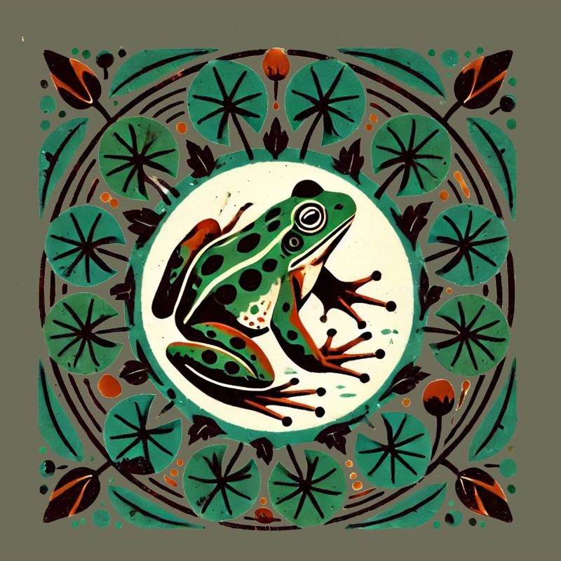 Retro Frog