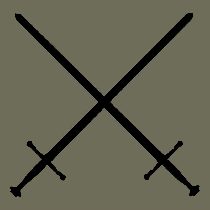 gekreuzte Schwerter