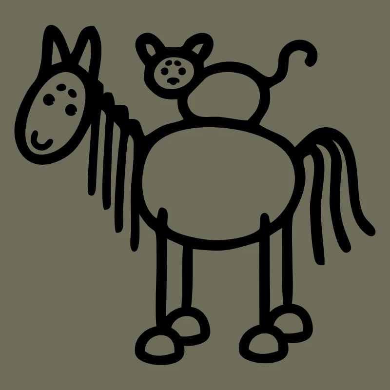 Pferd & Katze