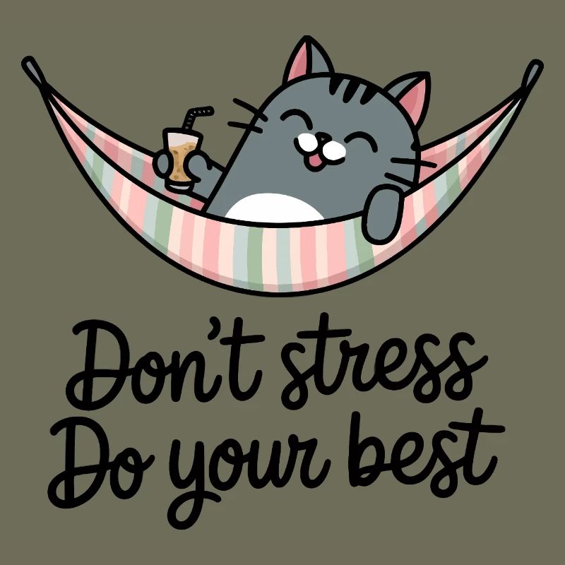 Chill Cat Hammock Vibes
