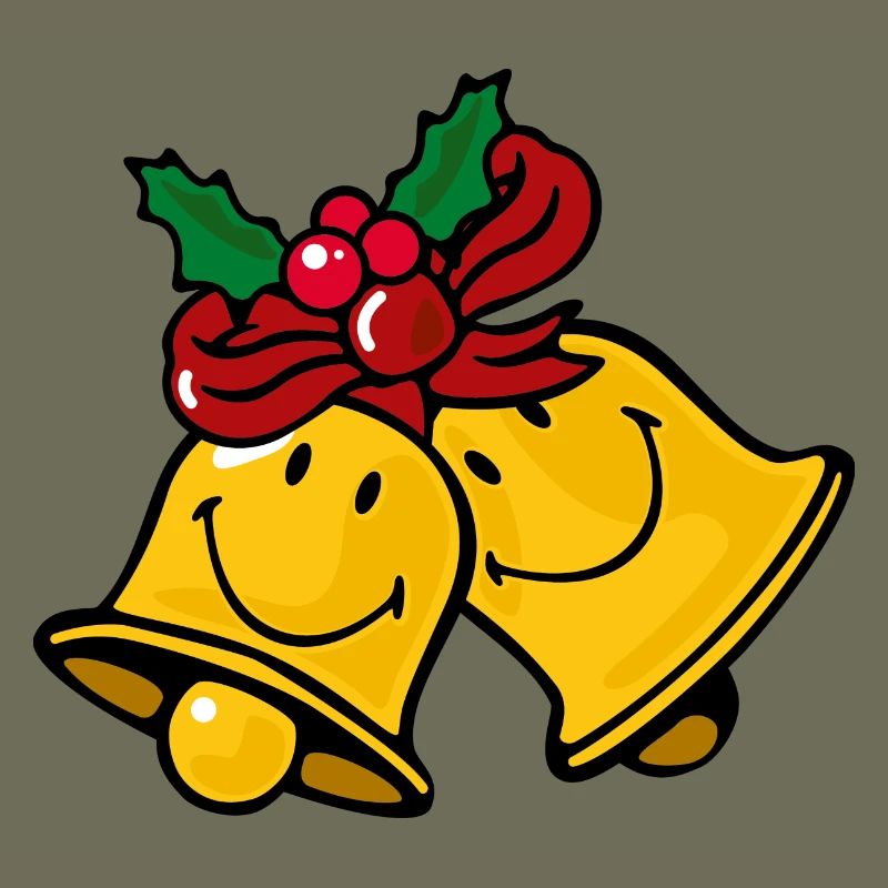 Smiley Christmas Bells
