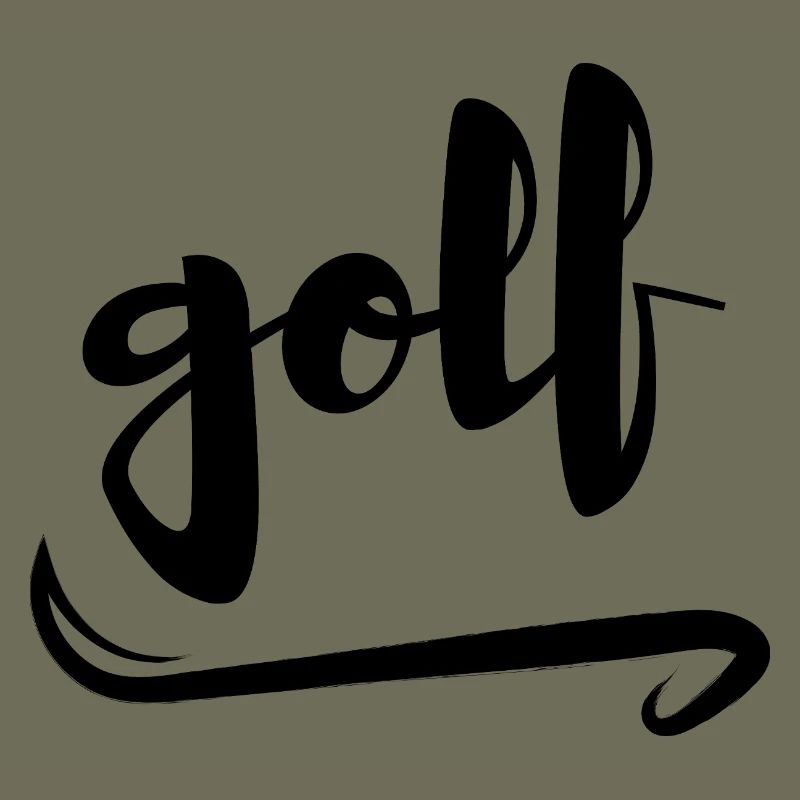 golf écriture elegante