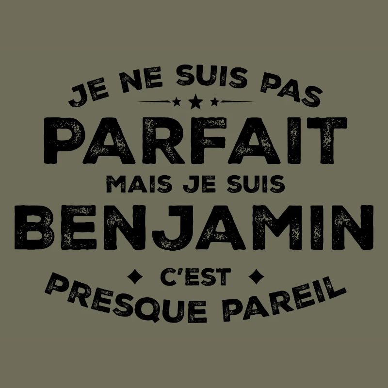 Benjamin Ein Vorname, eine Haltung Humor Benjamin