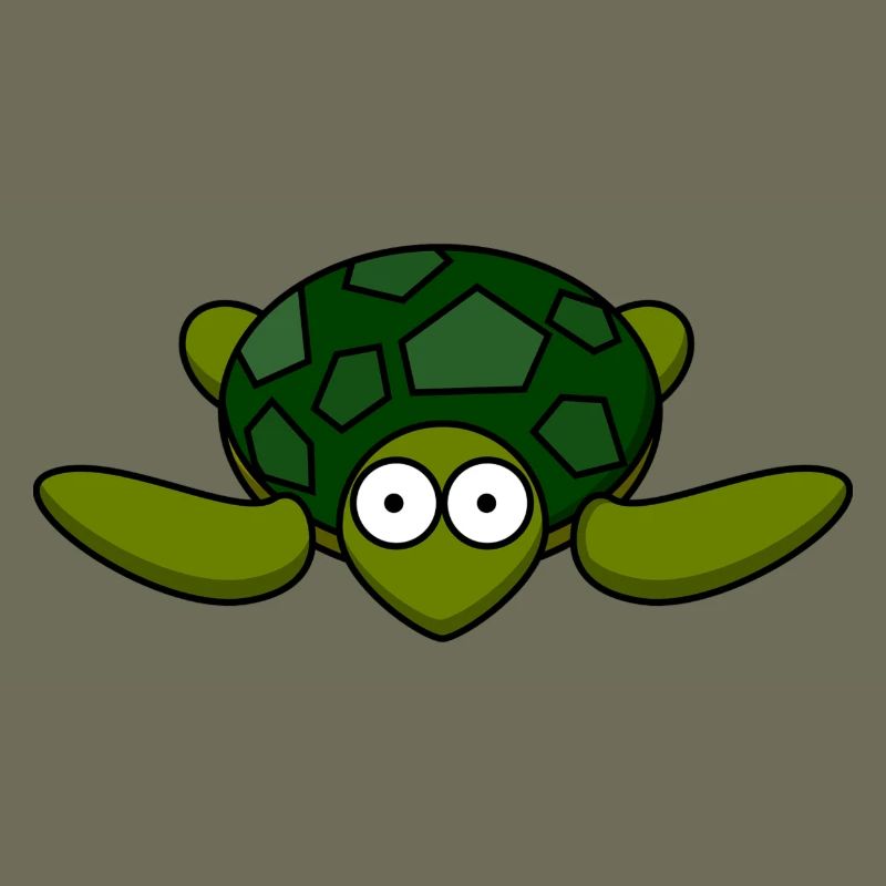 Süße Schildkröte