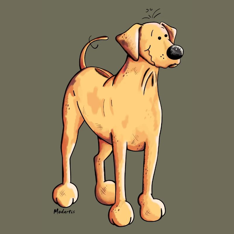 Happy Rhodesian Ridgeback