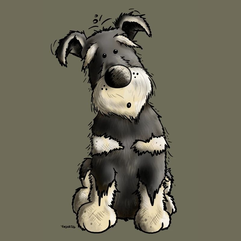 Drolliger Schnauzer