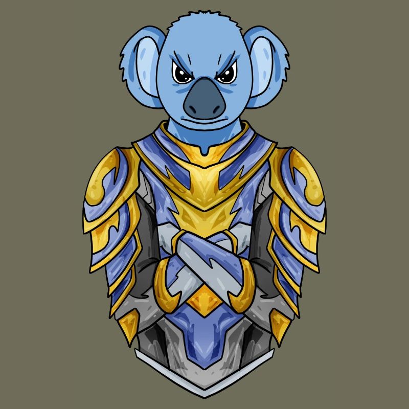 Knight Koala Crusader