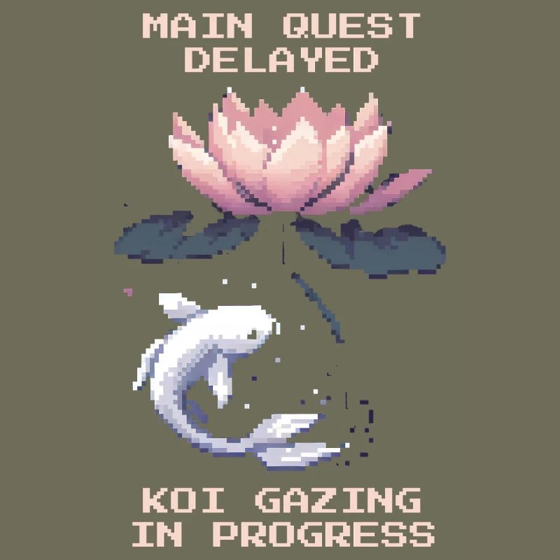 Main Quest Delayed | Koi Viewing Zen Pond