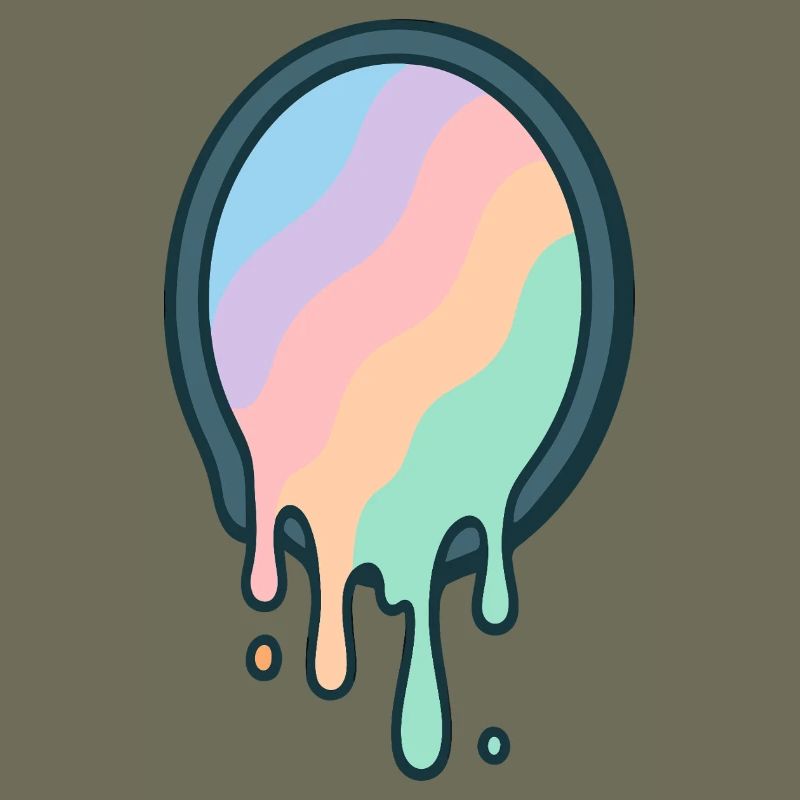 Melted Pastel Rainbow