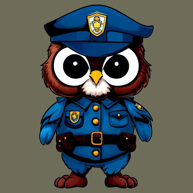 Eule Polizei
