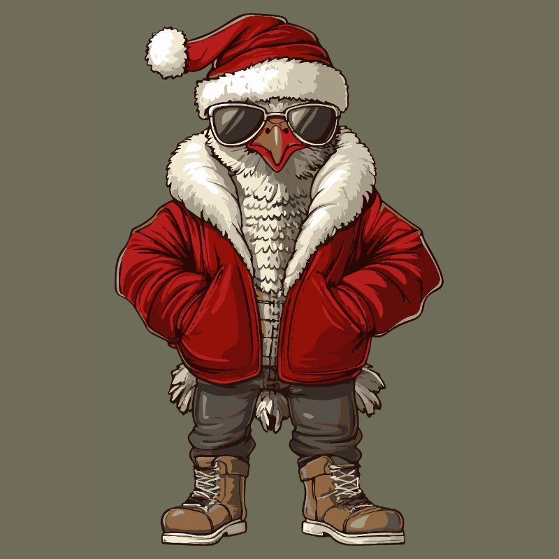 Dinde Noël Hiver