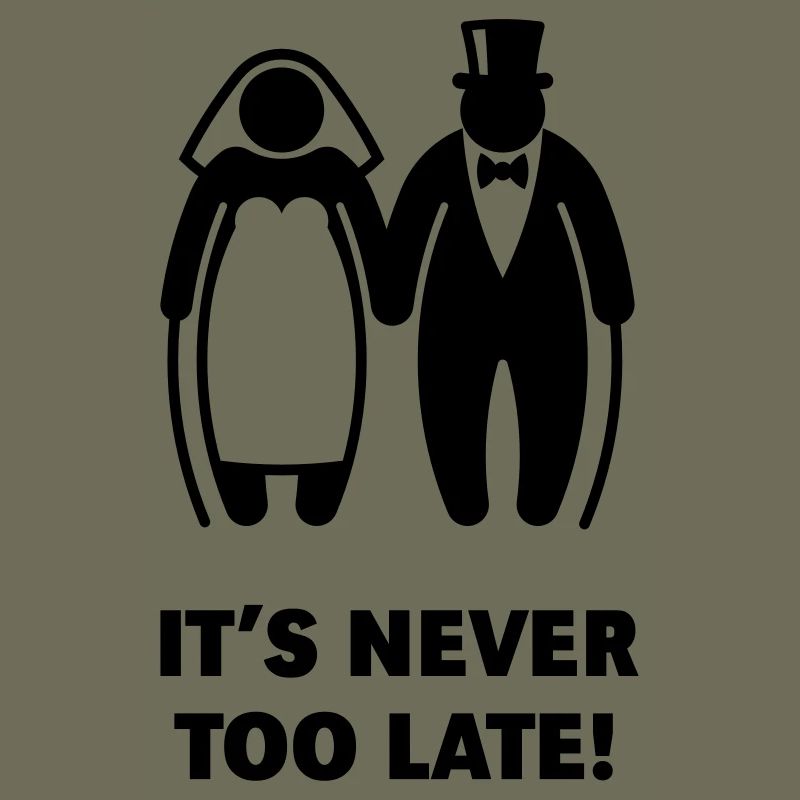 It's Never Too Late! (Mature Couple / Wedding)
