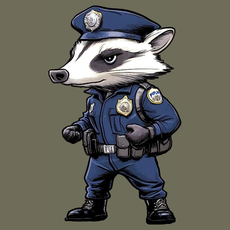 Dachs Polizei