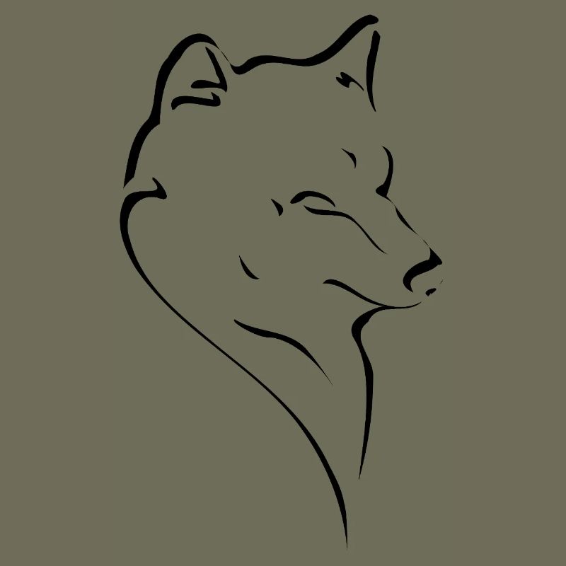 Wolfskopf Linienstudie