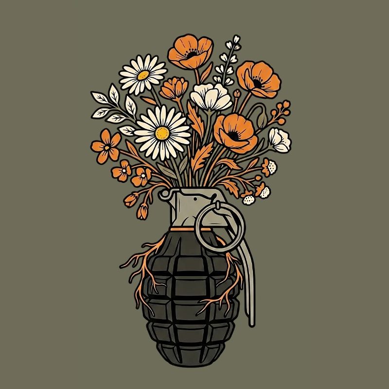 Blumen Granate Peace