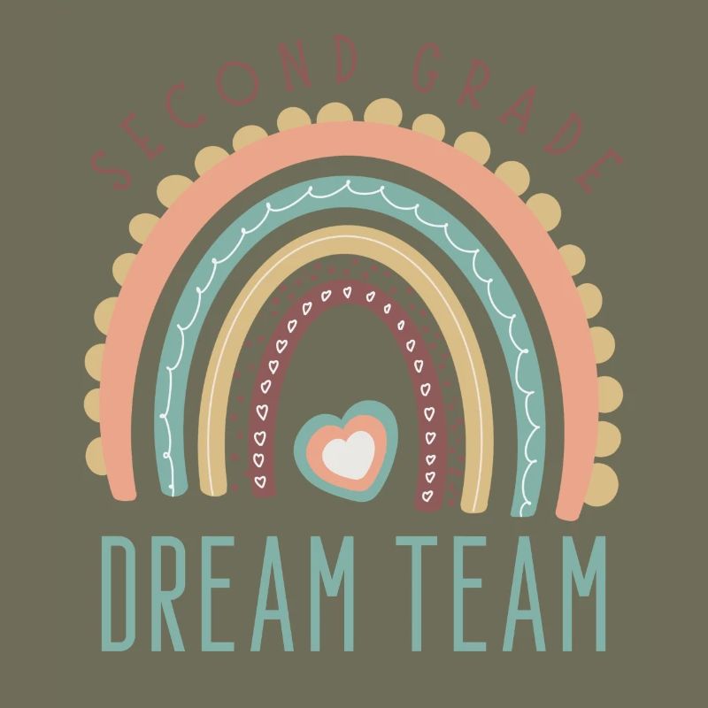 Second Grade Dream Team Retro Back To School