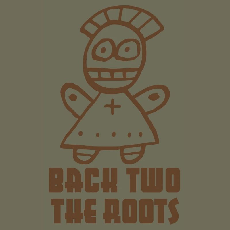 "Back two the Roots" Voodoo Puppe