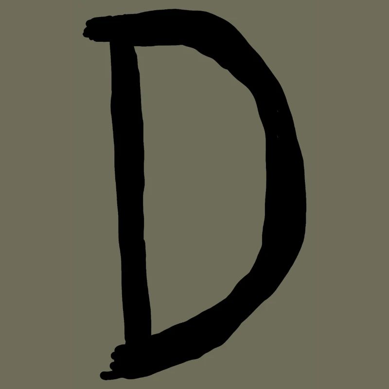 Buchstaben D