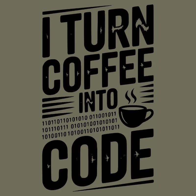 Je transforme le café en code